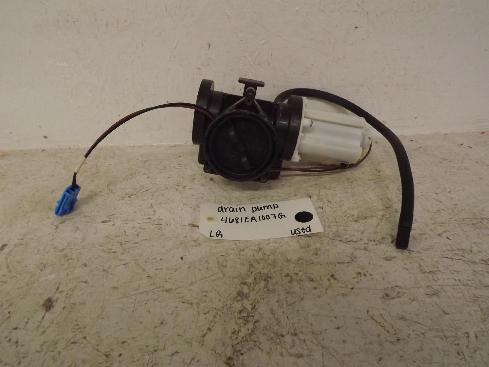 LG Washer 4681EA1007G Drain Pump Used LG Washer 4681EA1007G Drain Pump Used
